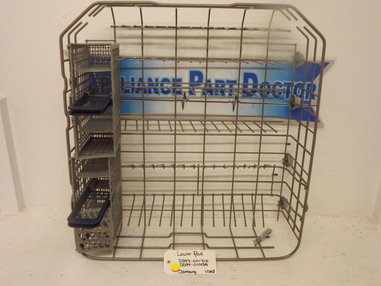 Samsung Dishwasher DD97-00171A DD94-01013A Lower Rack Used Samsung Dishwasher DD97-00171A DD94-01013A Lower Rack Used